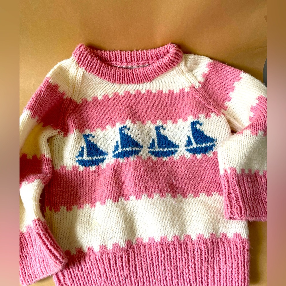 *vintage* handmade 3T sweater